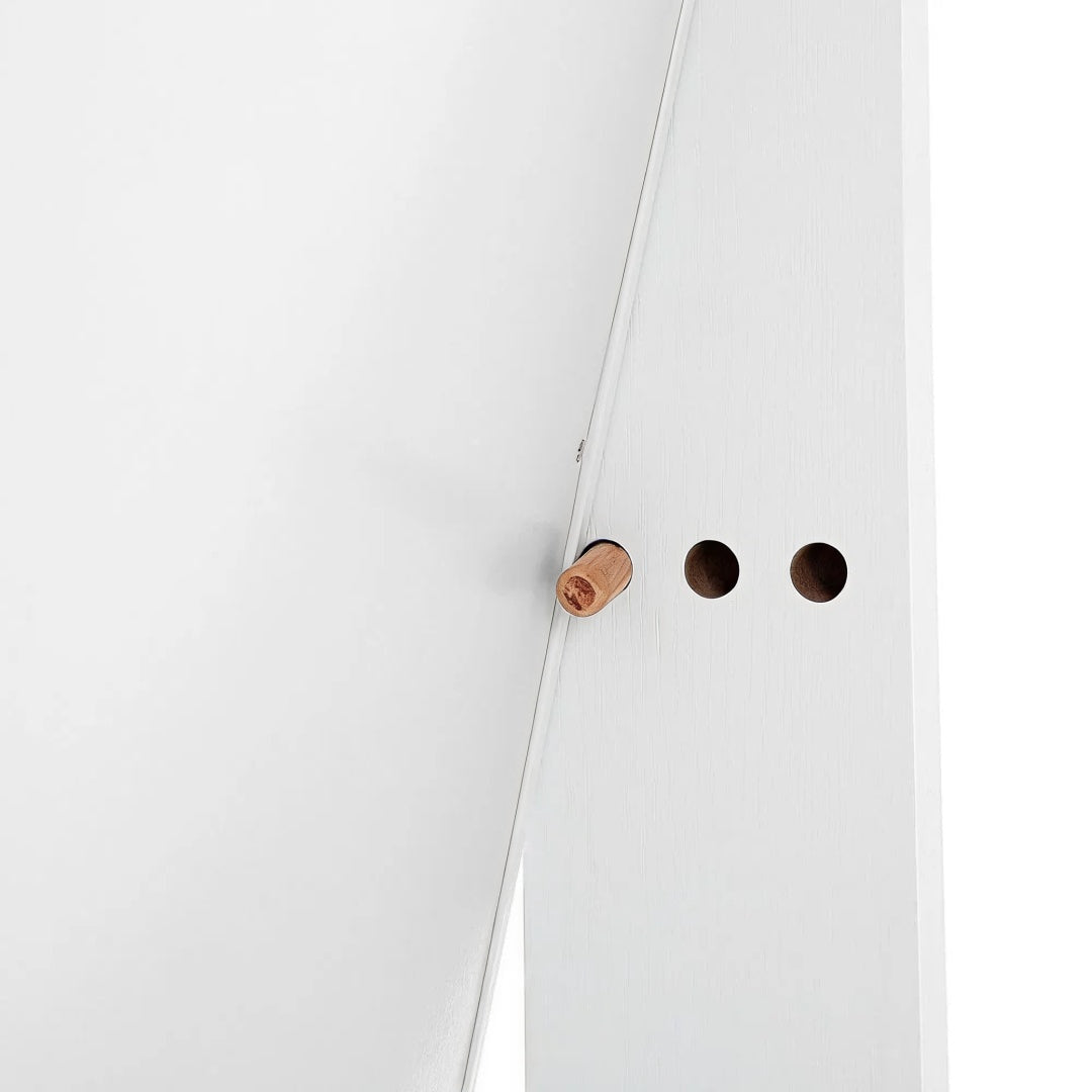 Freestanding Mirror Jewelry Cabinet Armoire With Storage – product view 8 | Ridgefield Furniture