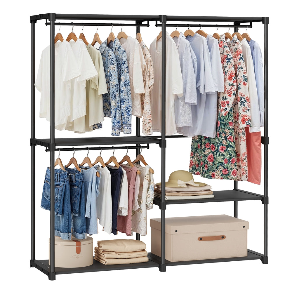 Freestanding Portable Closet With Shelves - product photo 33