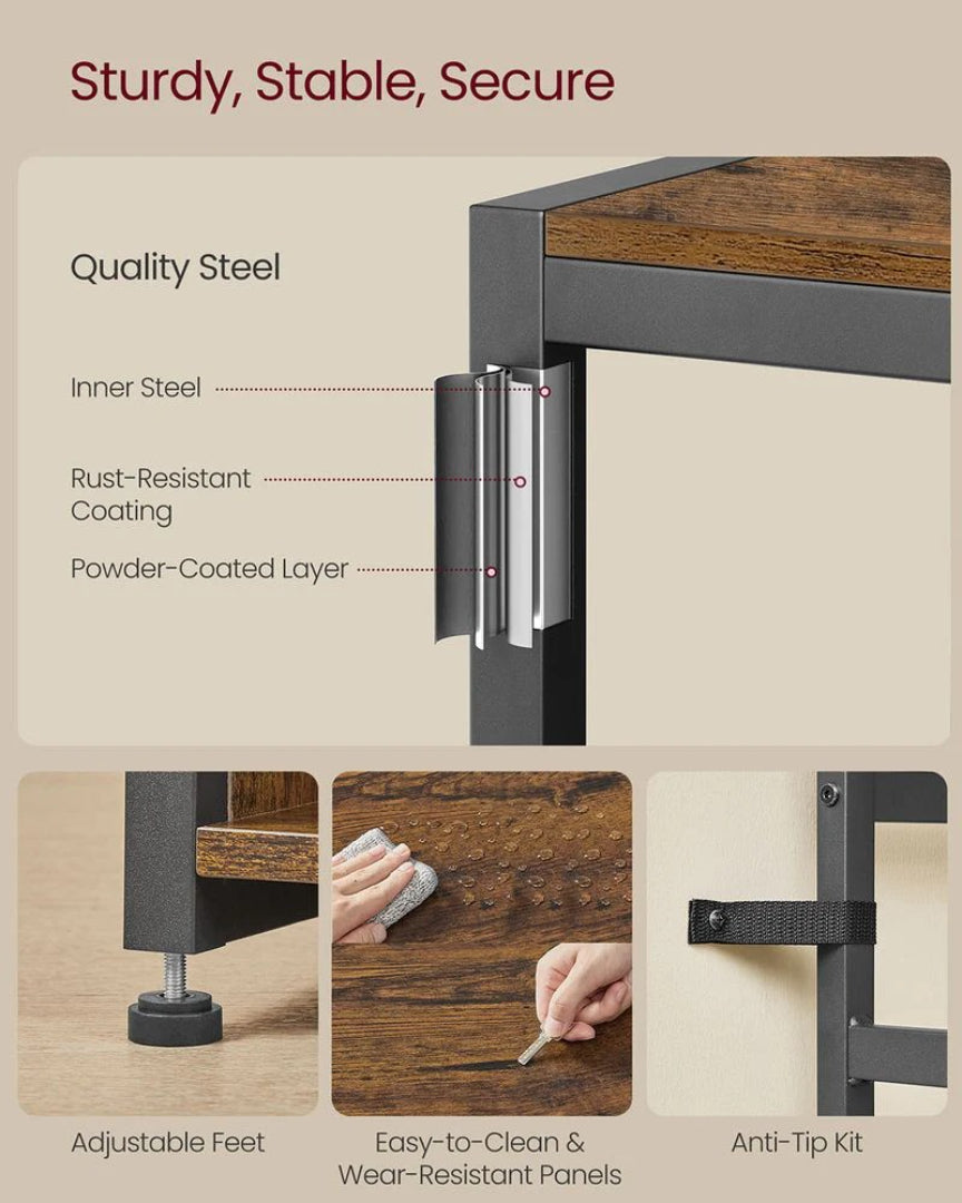 Hall Tree With Bench – product view 6 | Ridgefield Furniture
