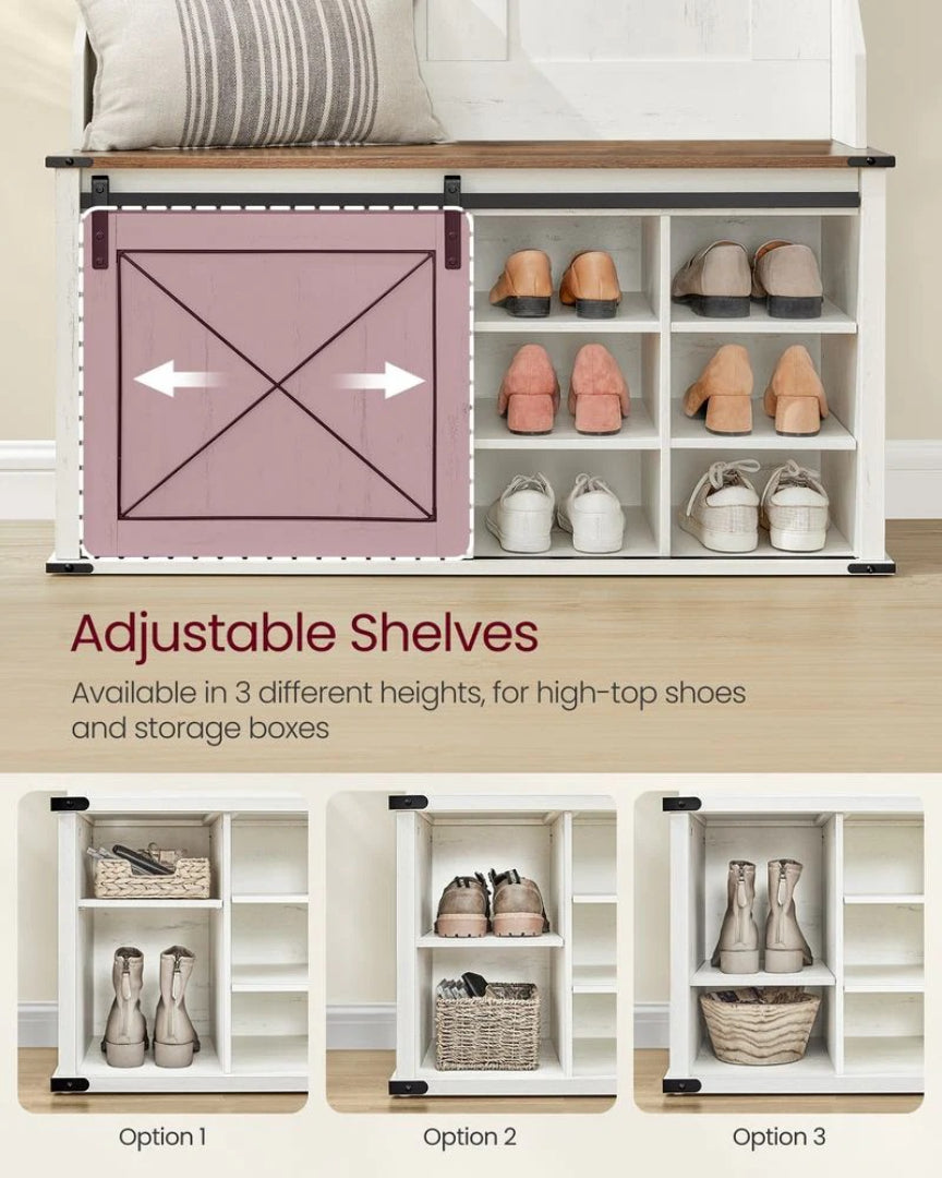 Hall Tree With Bench – product view 4 | Ridgefield Furniture