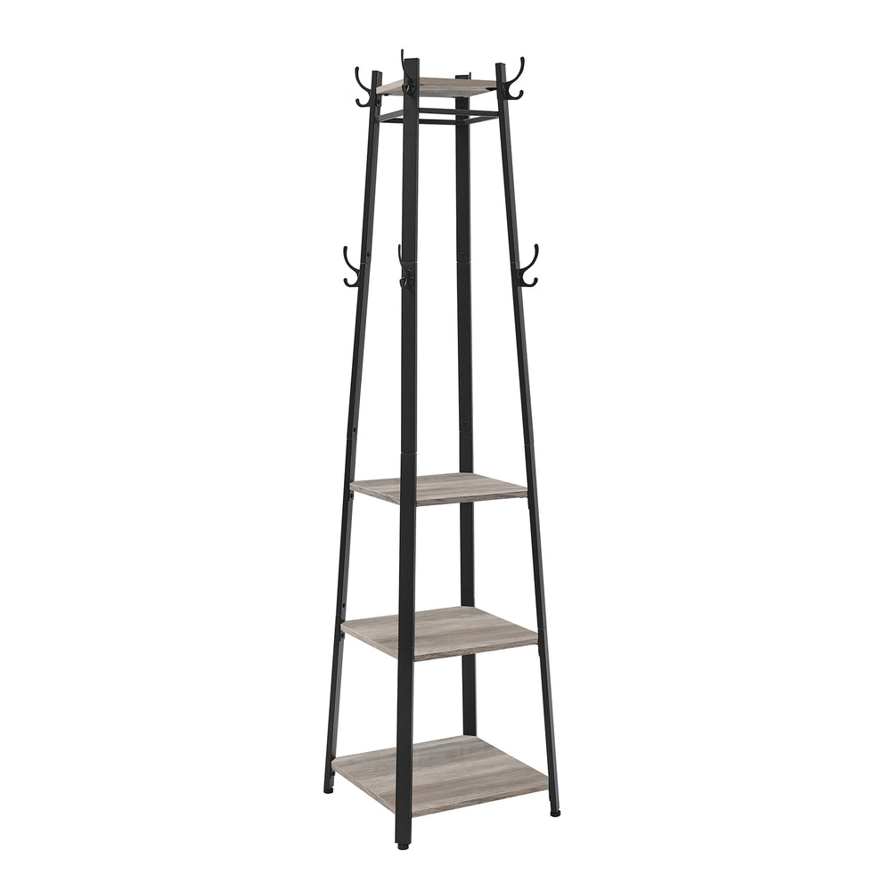 Hall Trees Free Standing With Hooks - product photo 09