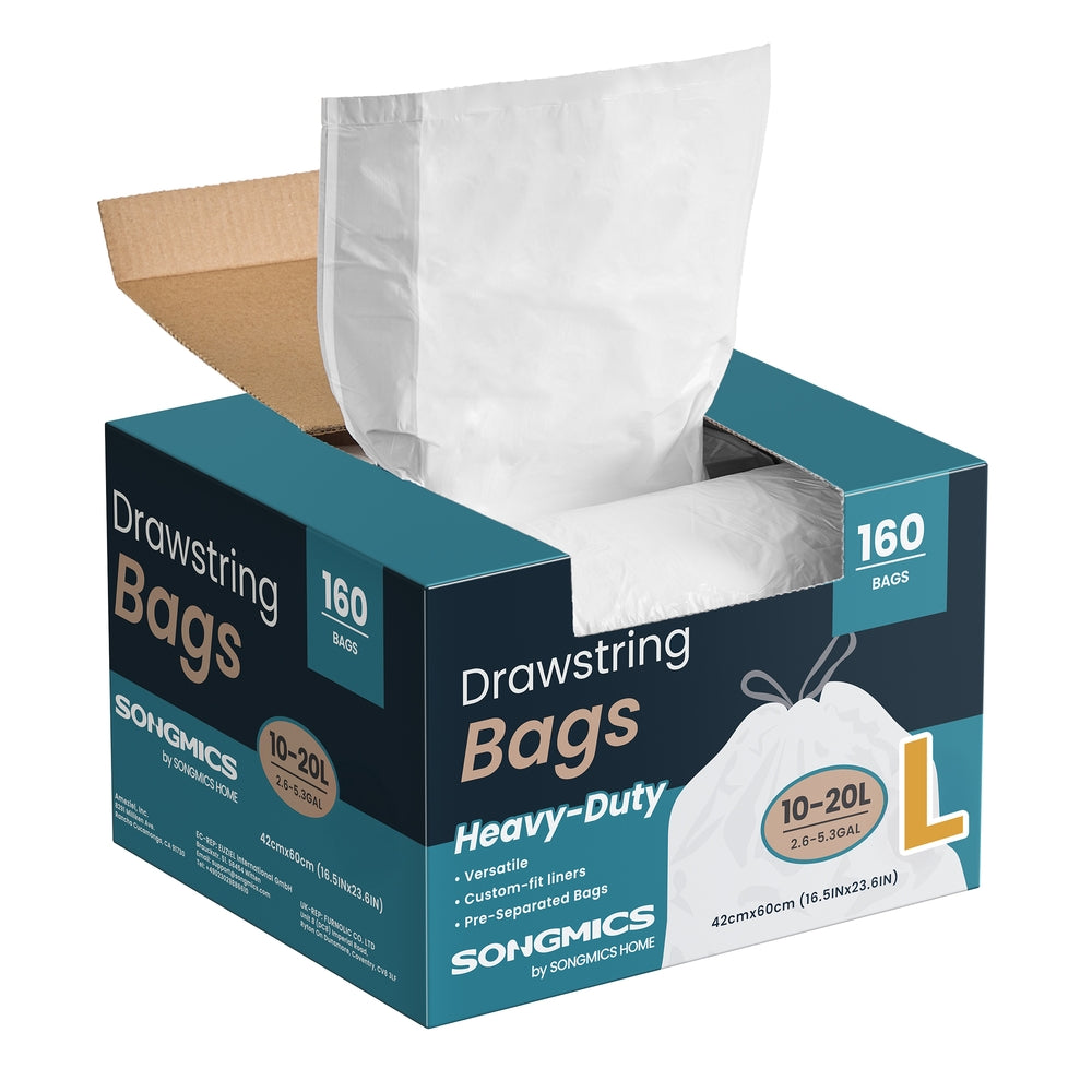 Heavy-Duty Garbage Bags With Drawstrings - product photo 15