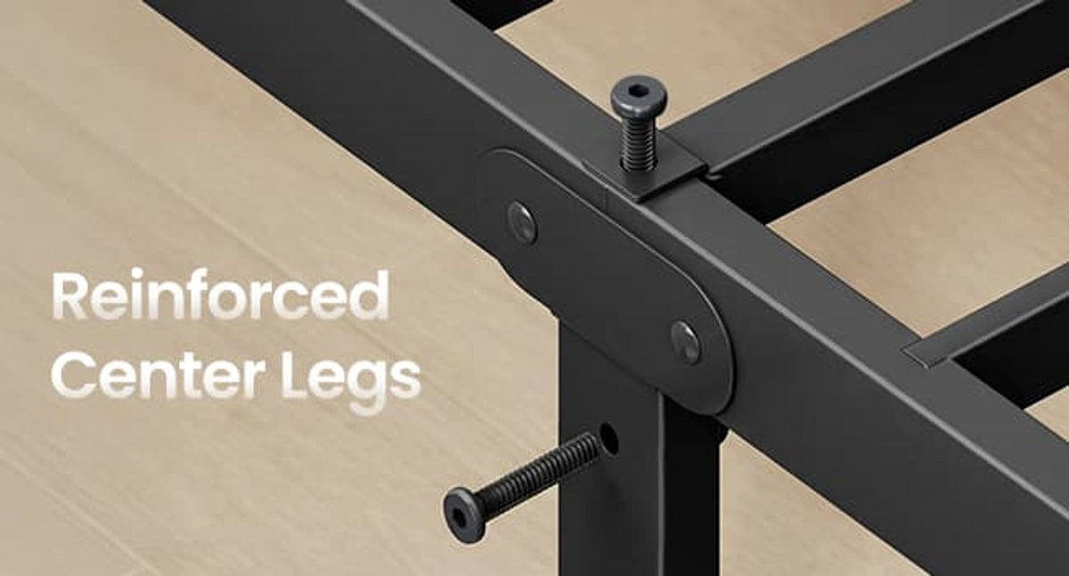 Heavy Duty Metal Bed Frame With Underbed Storage - product photo 30