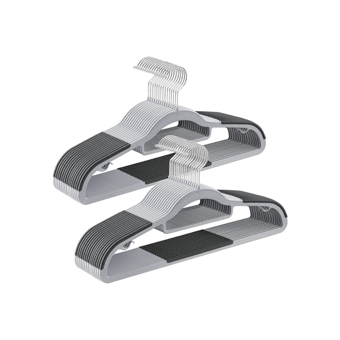 Heavy Duty Plastic Clothes Hangers Pack Of 30 Or 50 – product view 1 | Ridgefield Furniture