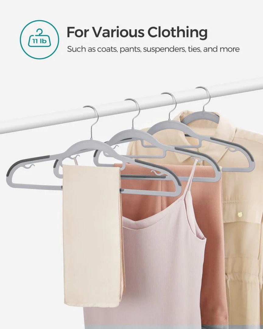 Heavy Duty Plastic Clothes Hangers Pack Of 30 Or 50 – product view 15 | Ridgefield Furniture