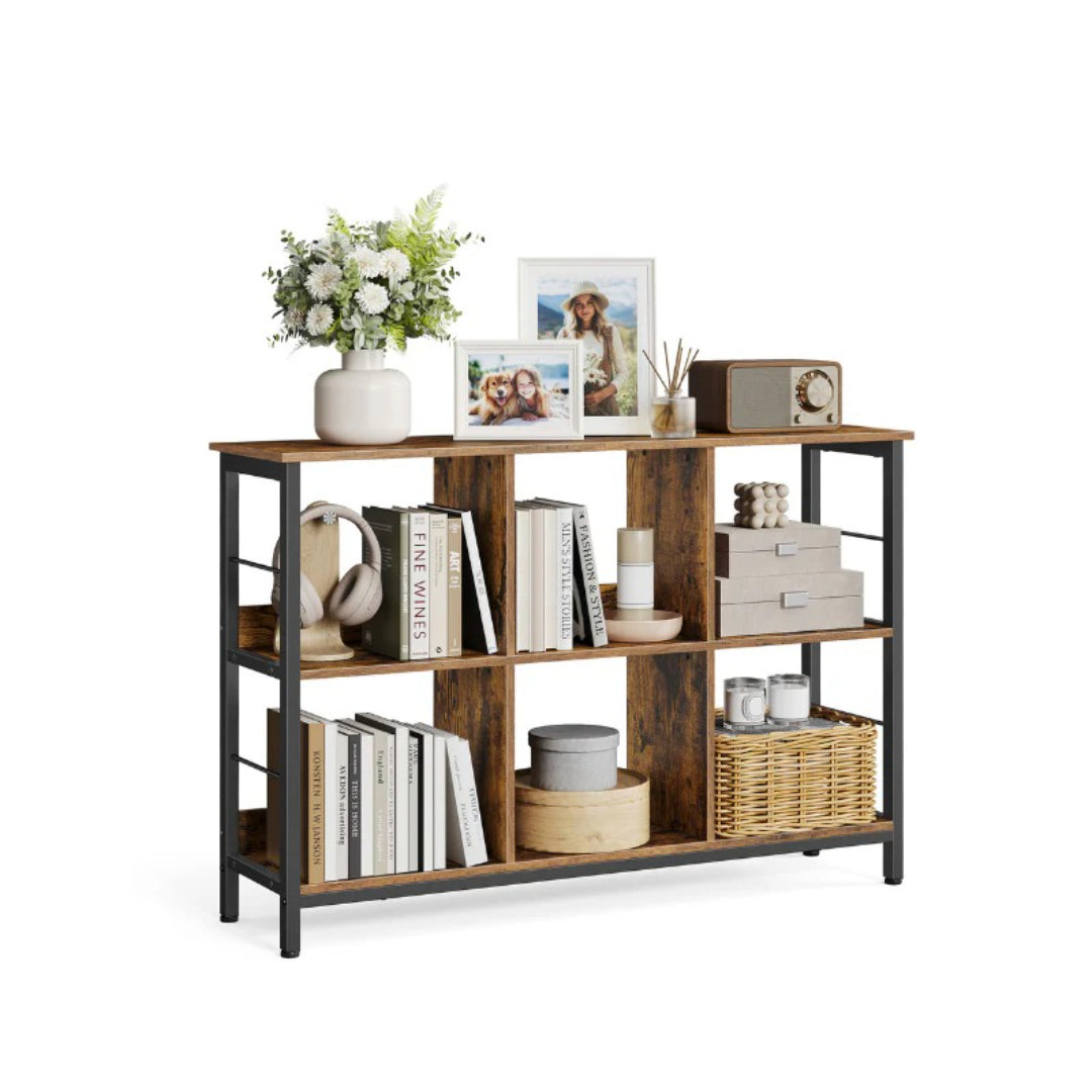 Bookshelf With Storage Cubes – product view 1 | Ridgefield Furniture