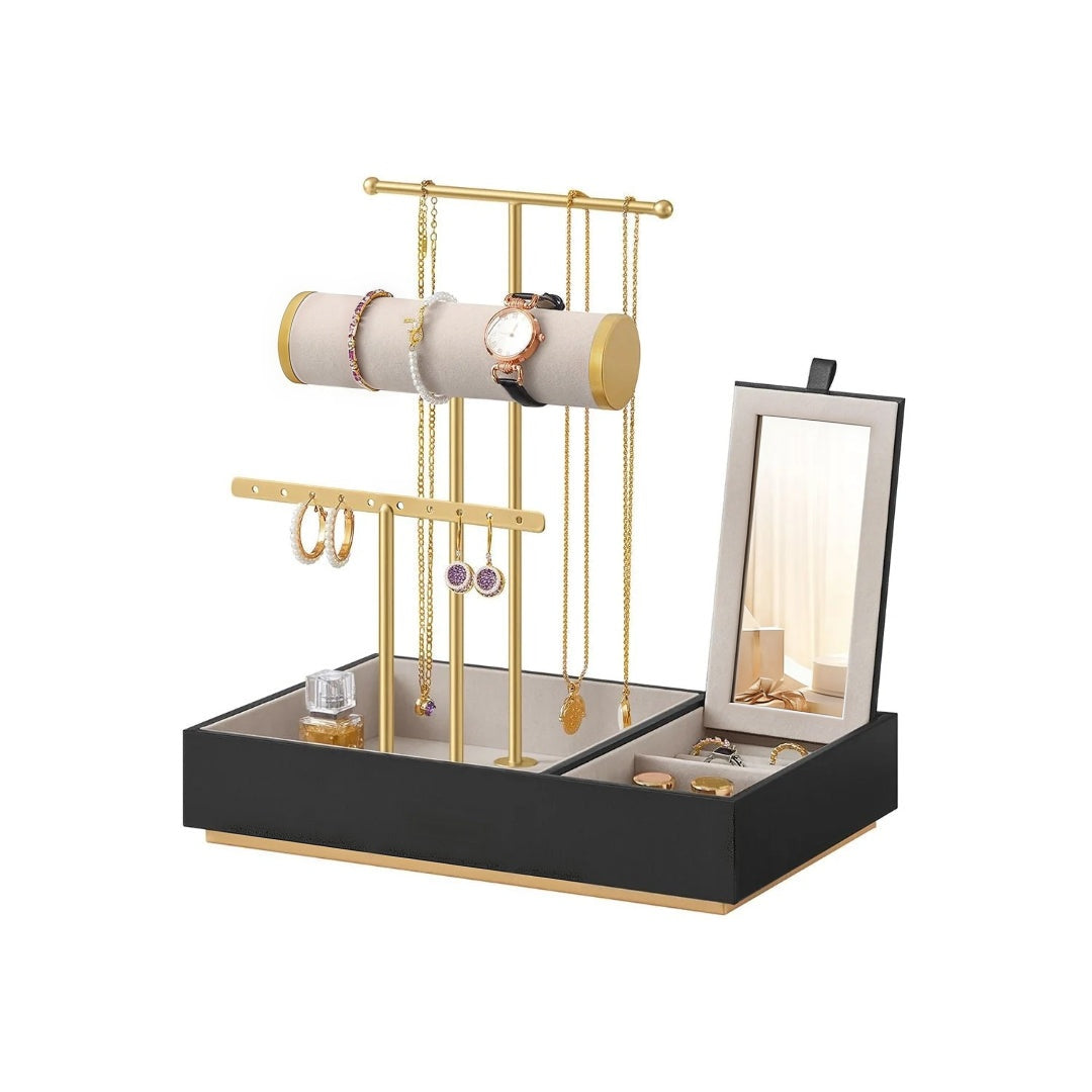 Jewelry Holder Stand With Necklace Bracelet And Earring Rack – product view 2 | Ridgefield Furniture