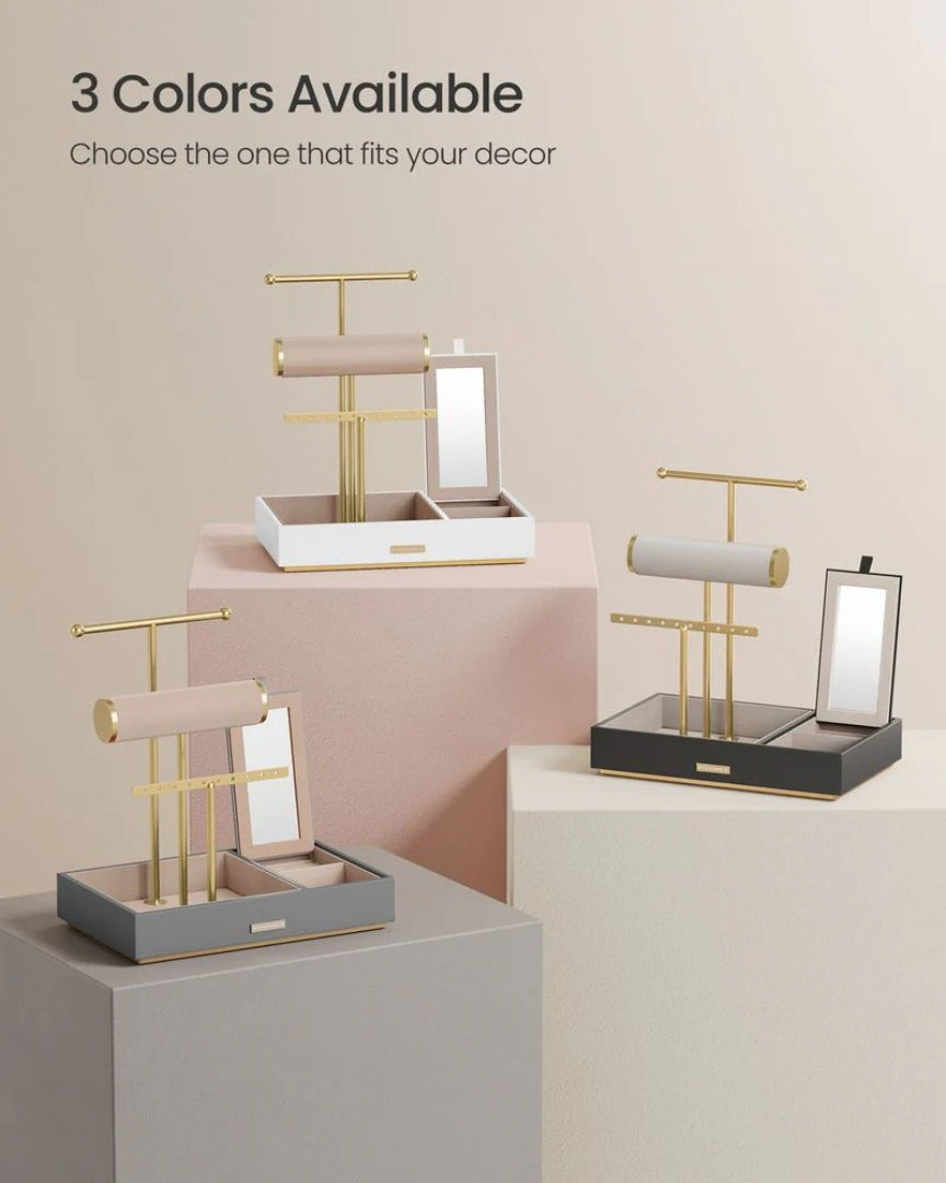 Jewelry Holder Stand With Necklace Bracelet And Earring Rack – product view 8 | Ridgefield Furniture