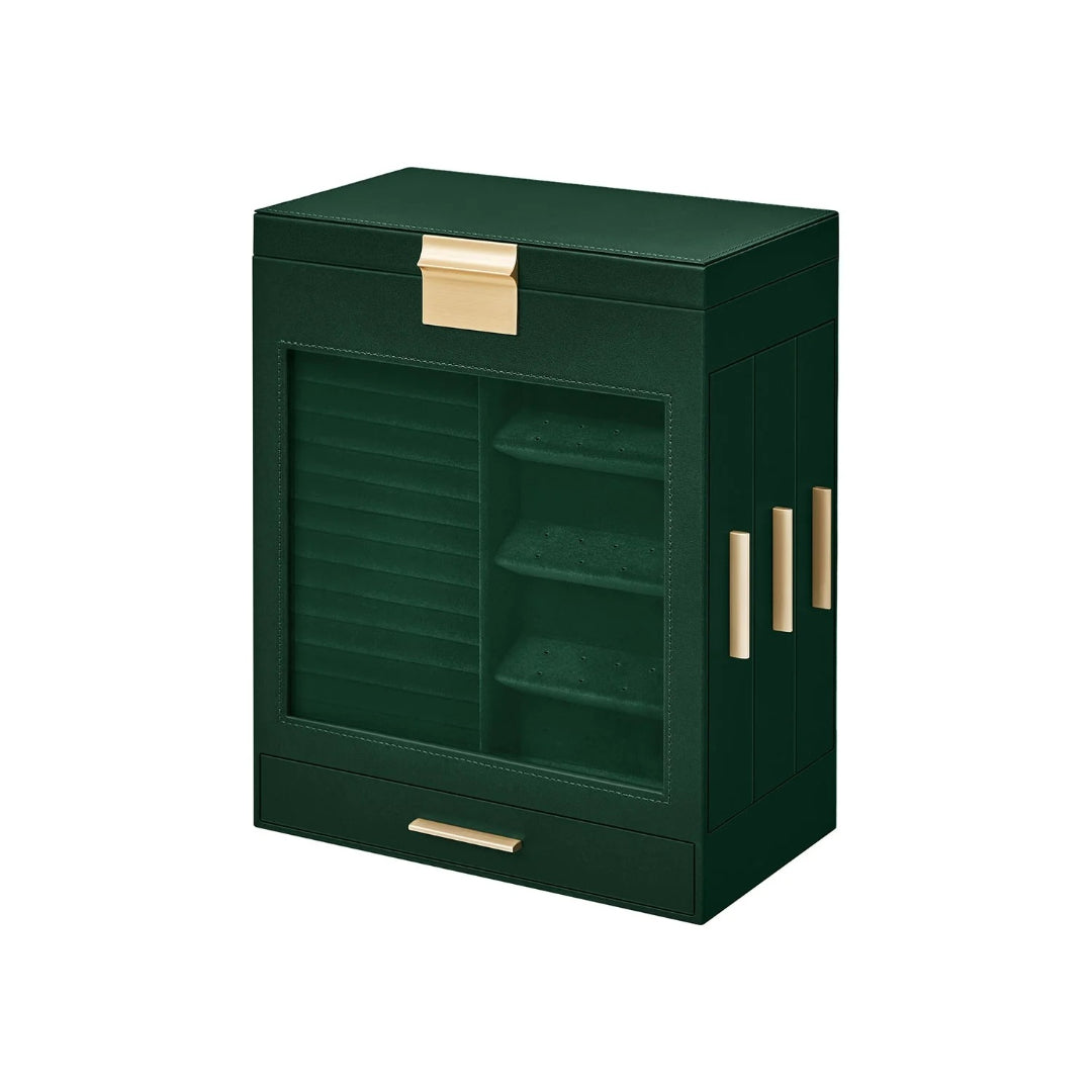 Jewelry Organizer Box With Mirror 5 Layer And Side Drawers – product view 5 | Ridgefield Furniture