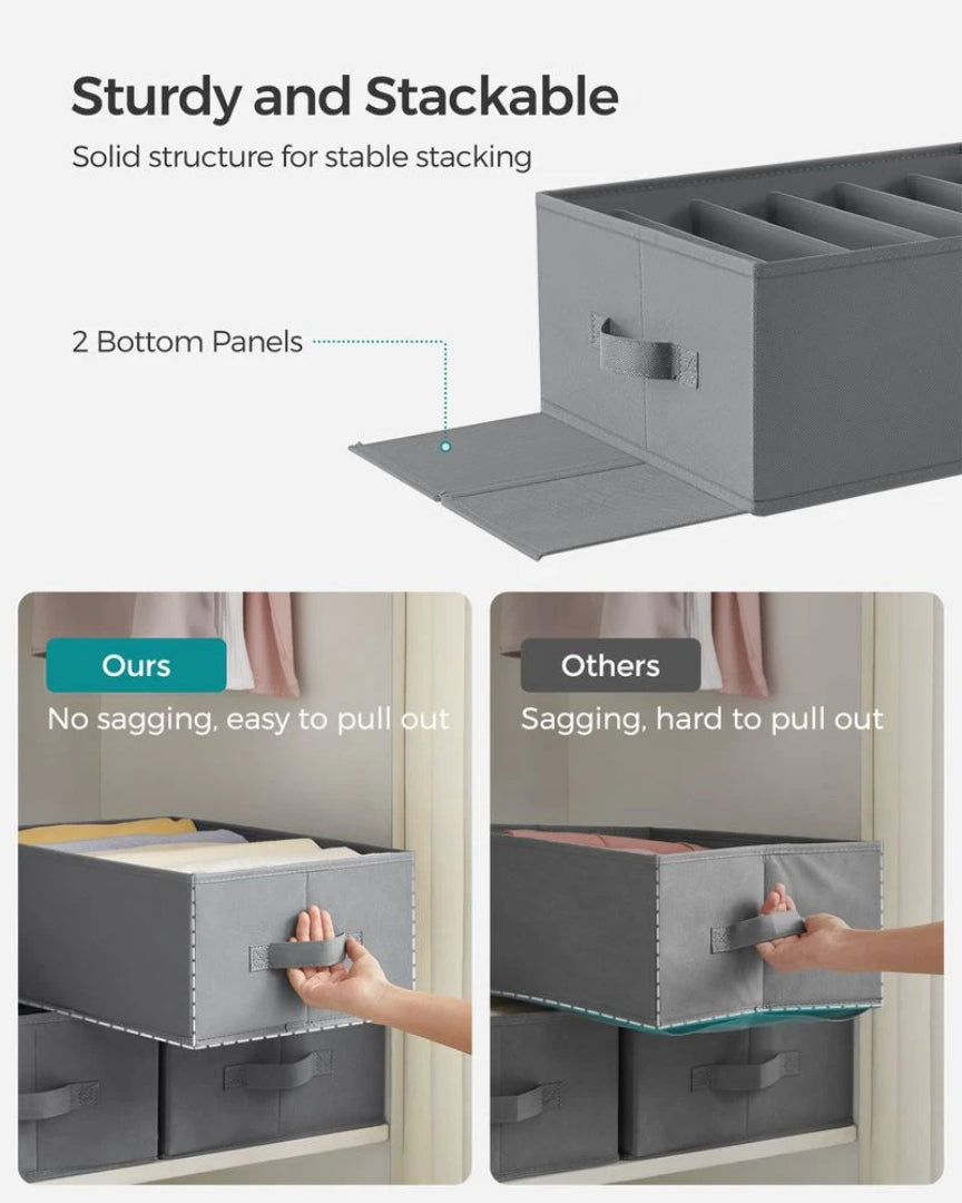 Large Wardrobe Clothes Organizers Set Of 2 – product view 14 | Ridgefield Furniture