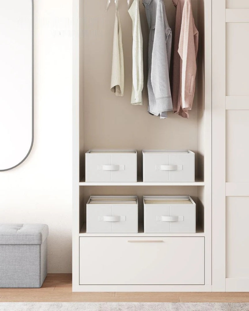 Large Wardrobe Clothes Organizers Set Of 2 – product view 23 | Ridgefield Furniture