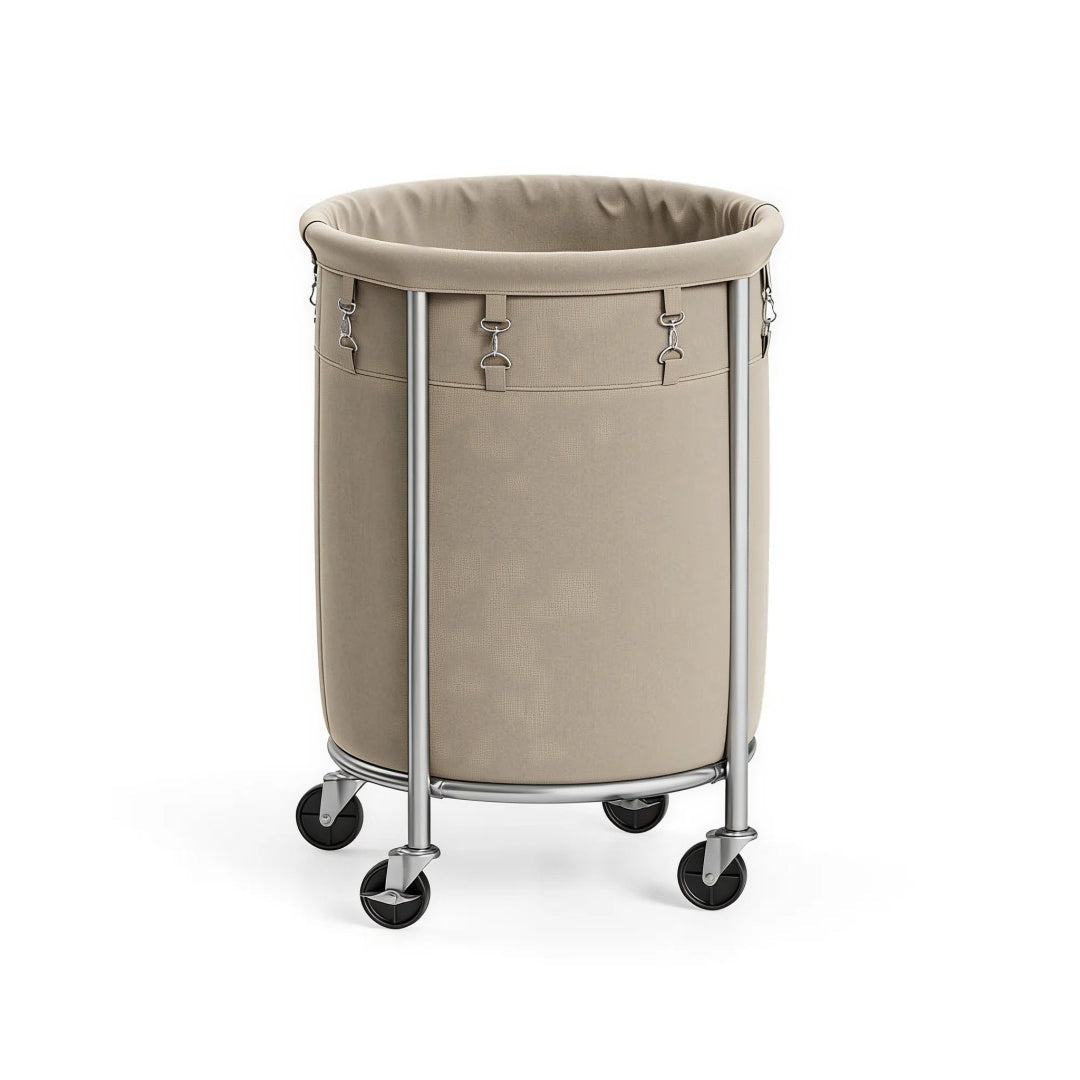 Laundry Basket With Wheels 29 Gallon Removable Bag 28in High – product view 5 | Ridgefield Furniture