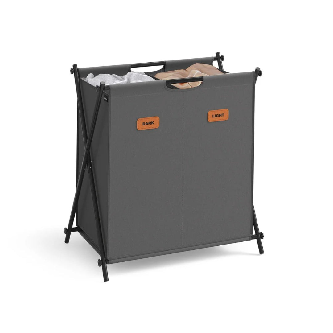 Laundry Hamper 4 Section 40.9 Gallon Collapsible Sorter – product view 2 | Ridgefield Furniture
