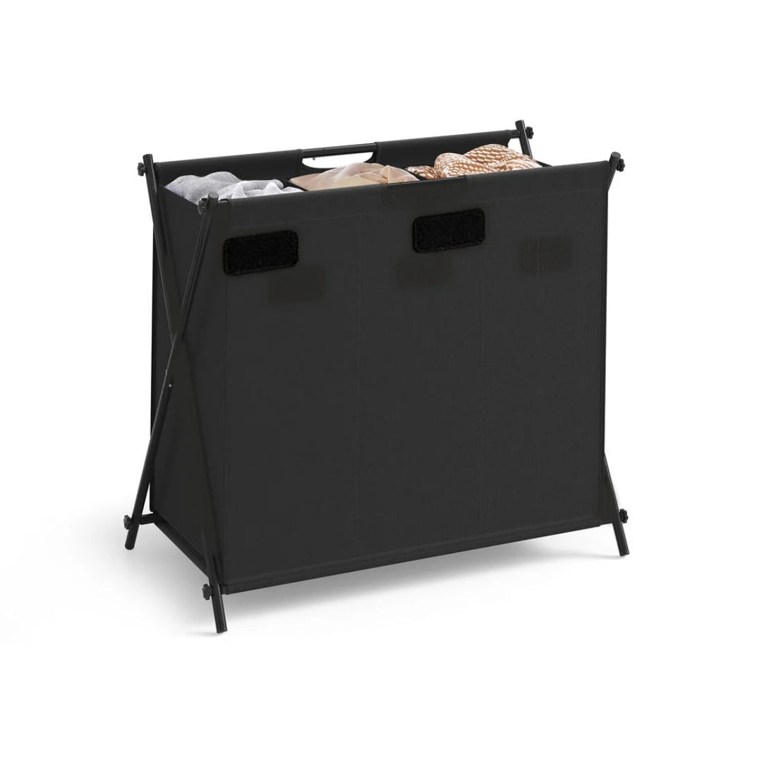 Laundry Hamper 4 Section 40.9 Gallon Collapsible Sorter – product view 3 | Ridgefield Furniture