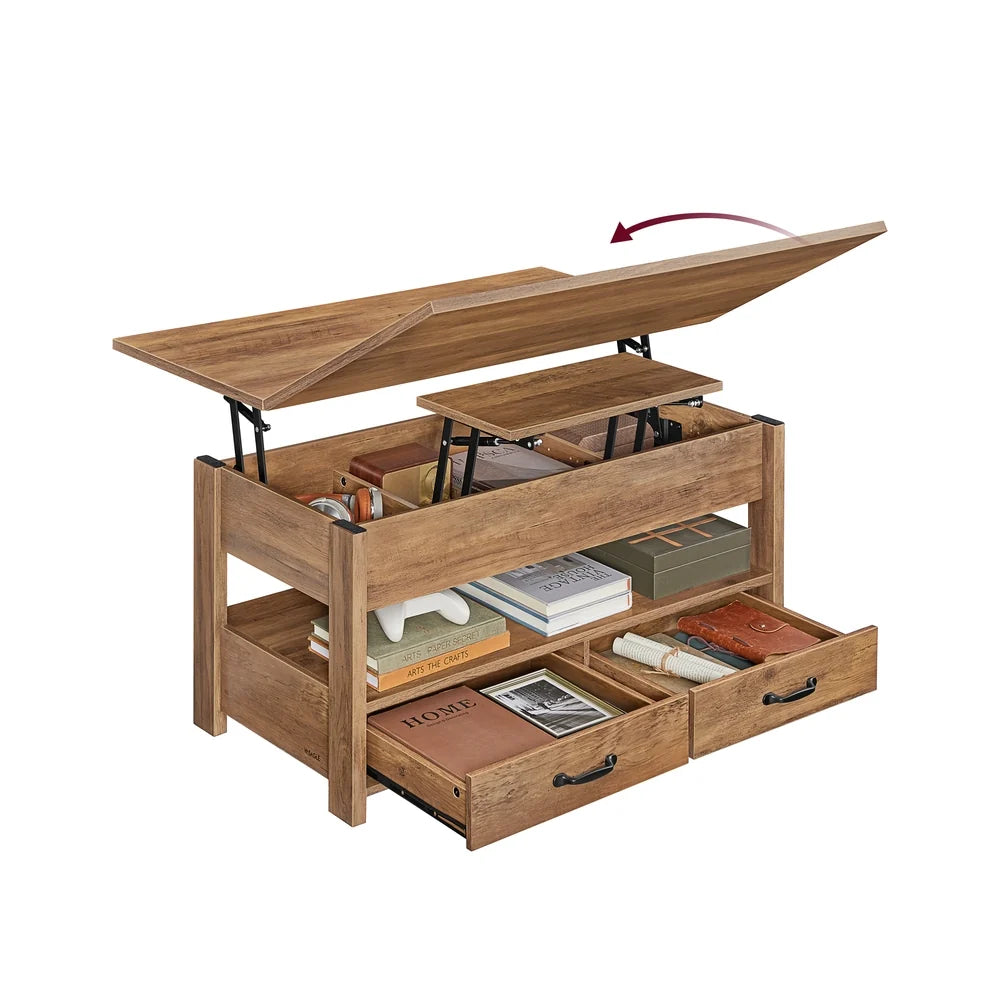 Lift Top Coffee Table, Center Table With Storage - ULCT254K01