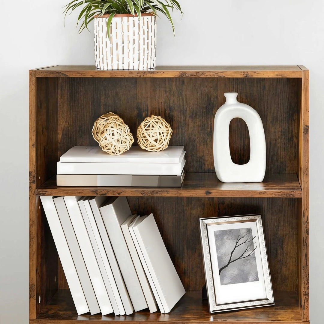 5 Tier Bookcase With Adjustable Shelves – product view 4 | Ridgefield Furniture