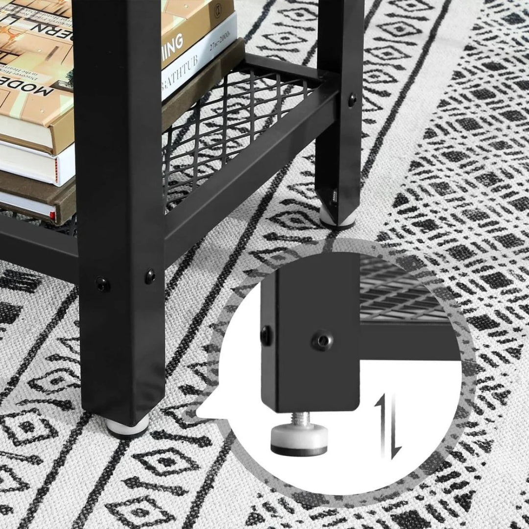 Entryway Console Table With 3 Tier Storage Shelves – product view 8 | Ridgefield Furniture