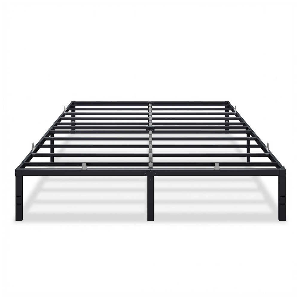 Metal Bed Frame With Under-Bed Storage - product photo 01
