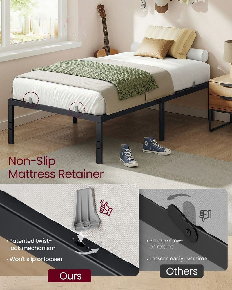 Metal Bed Frame With Under-Bed Storage - product photo 10
