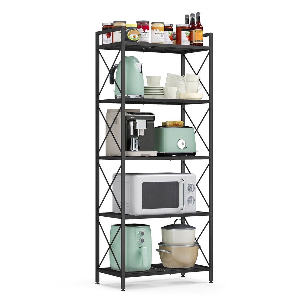 Metal Storage Shelf With X Side Frames - product photo 07