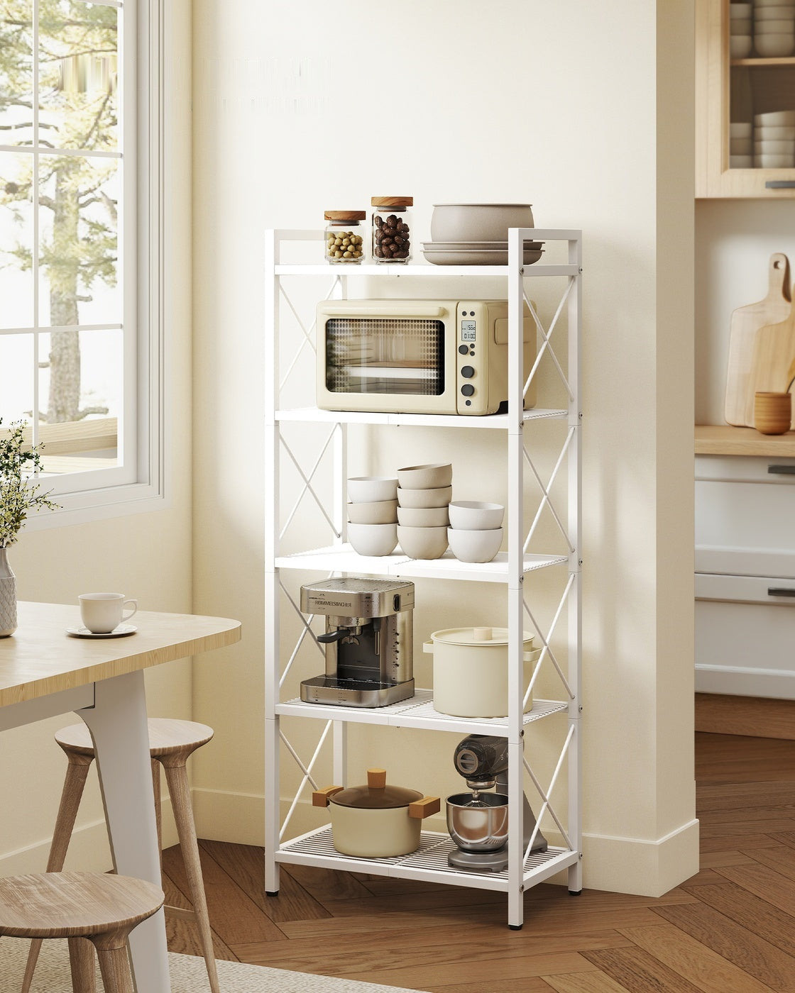 Metal Storage Shelf With X Side Frames - product photo 16