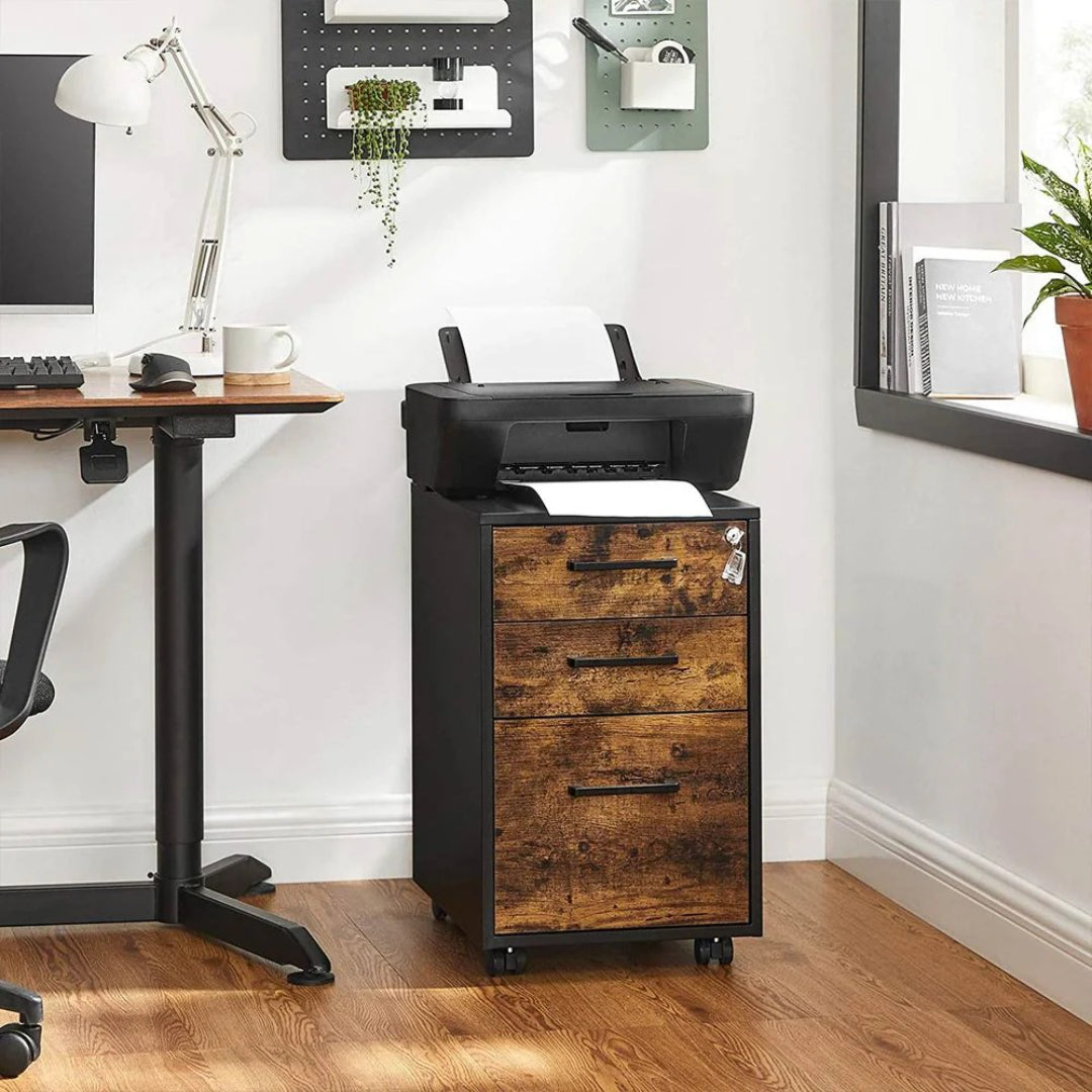 Office Filing Cabinet With Lock – product view 4 | Ridgefield Furniture