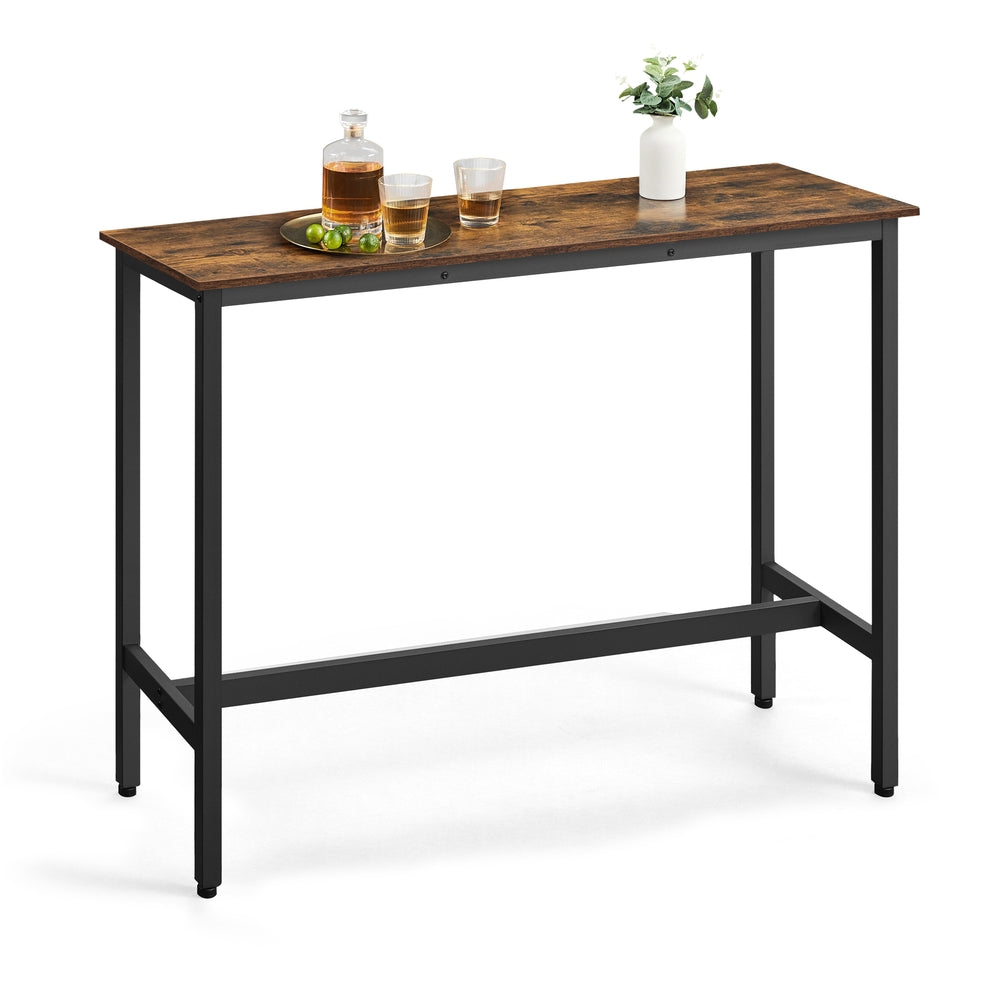 Narrow Bar Table With Metal Frame - product photo 08