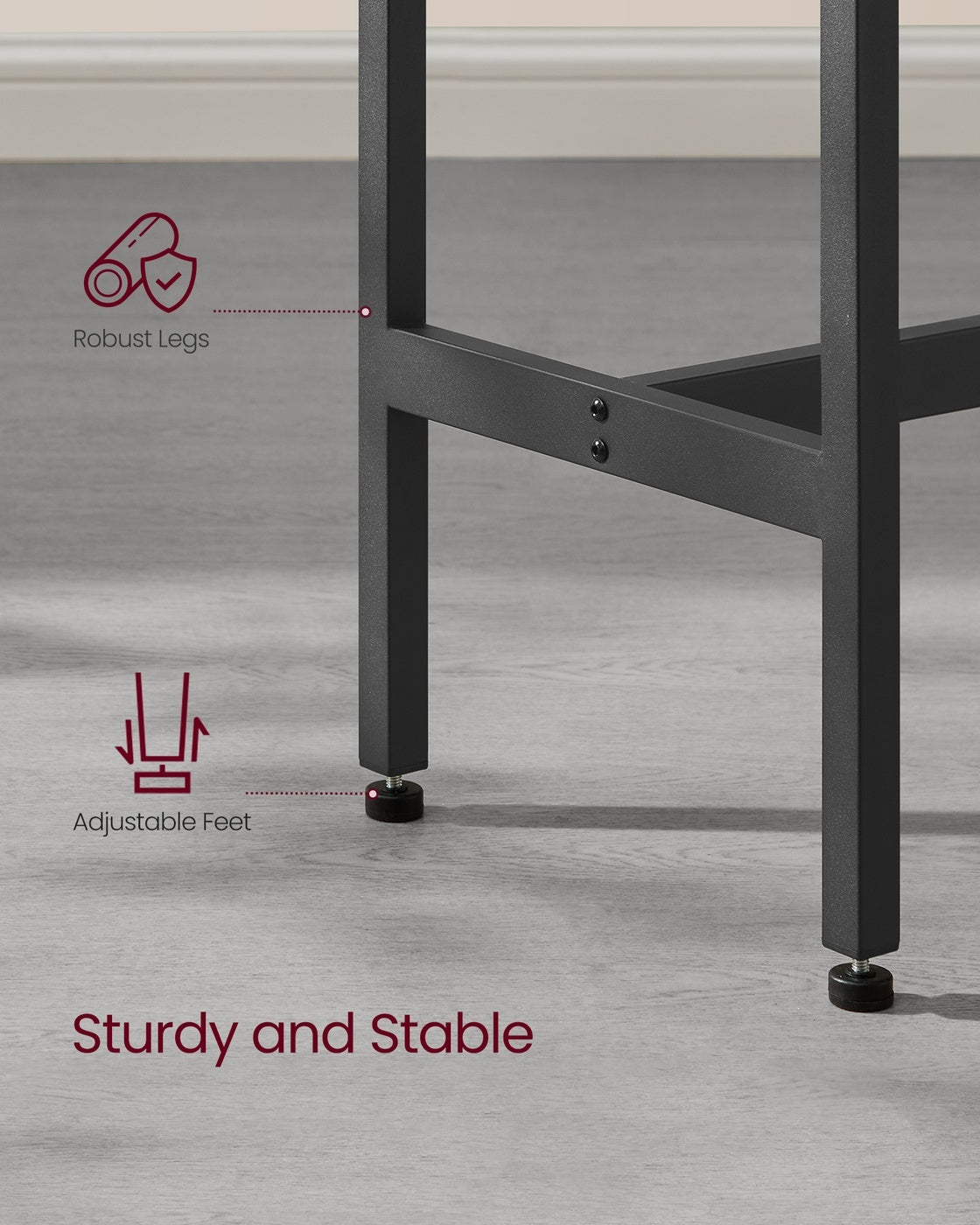 Narrow Bar Table With Metal Frame - product photo 14