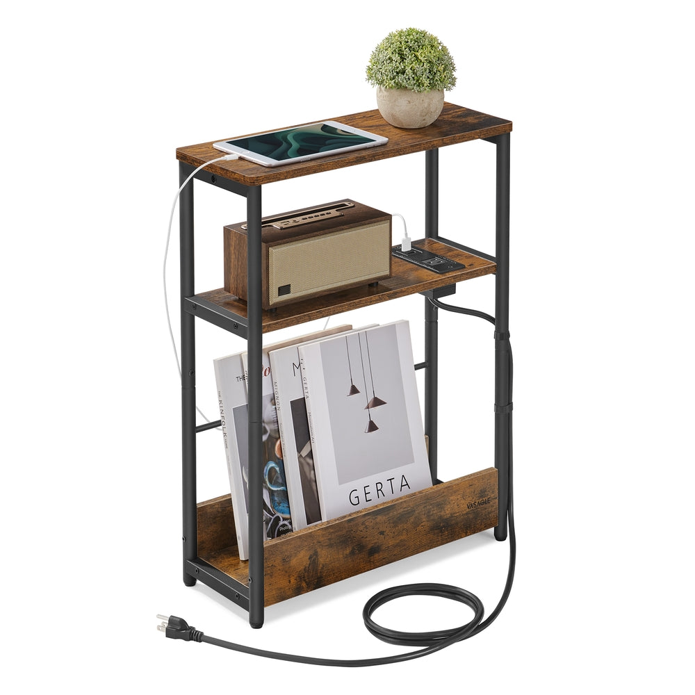 Narrow Side Table With Charging Station - product photo 08