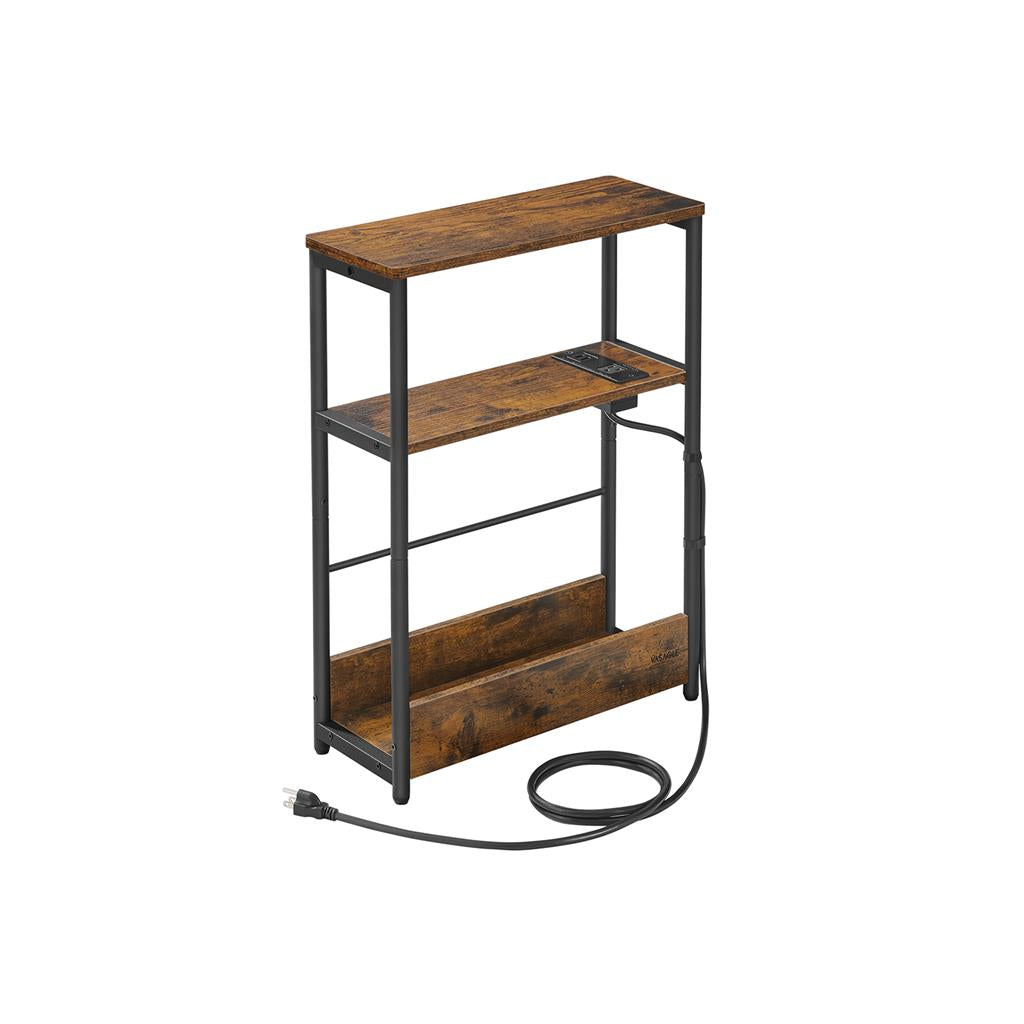 Narrow Side Table With Charging Station - product photo 09