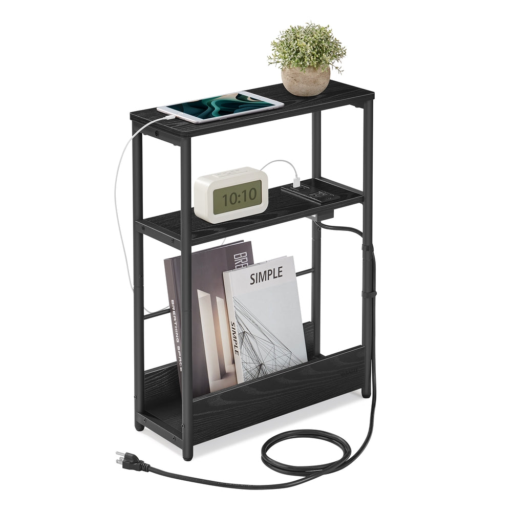 Narrow Side Table With Charging Station - product photo 17