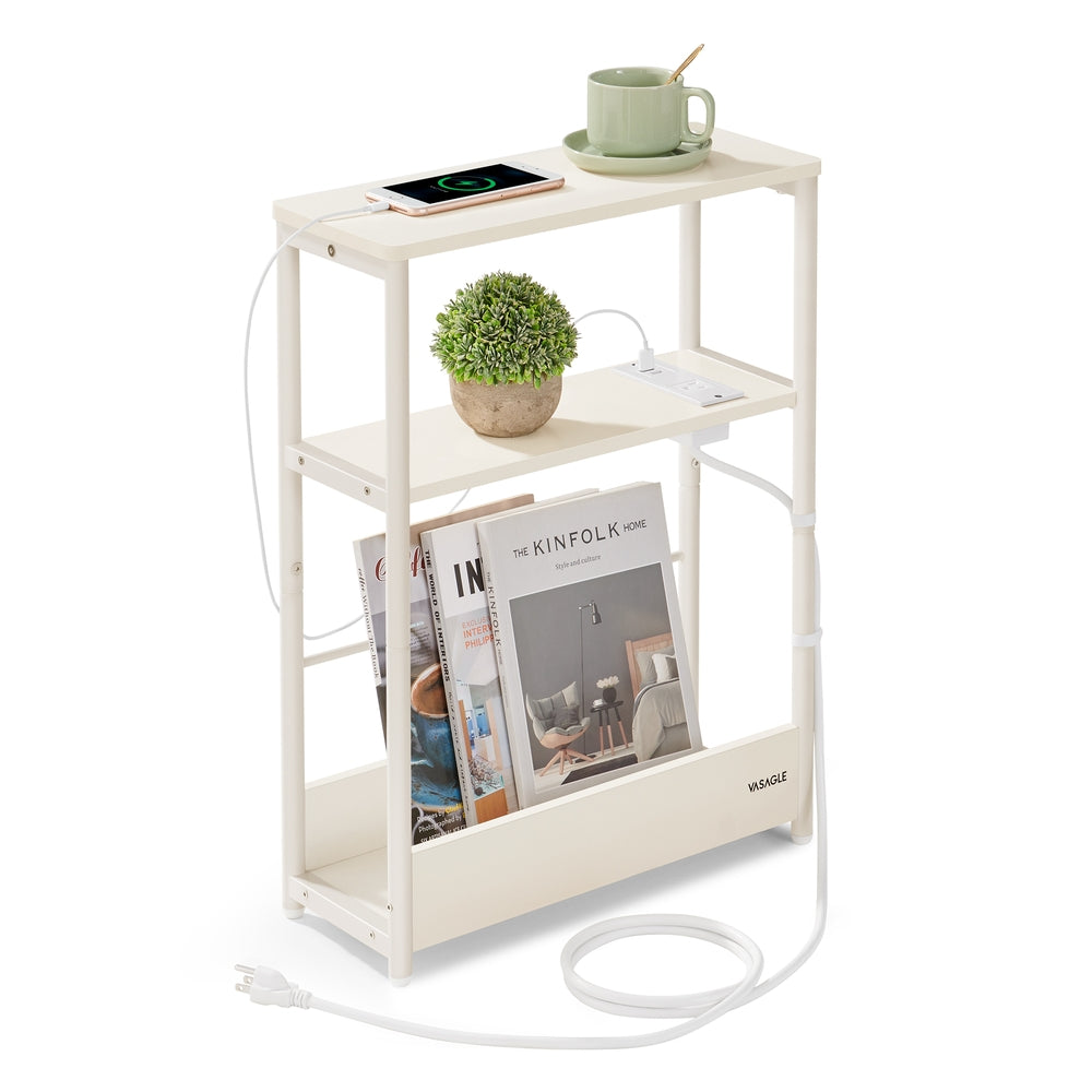 Narrow Side Table With Charging Station - product photo 46