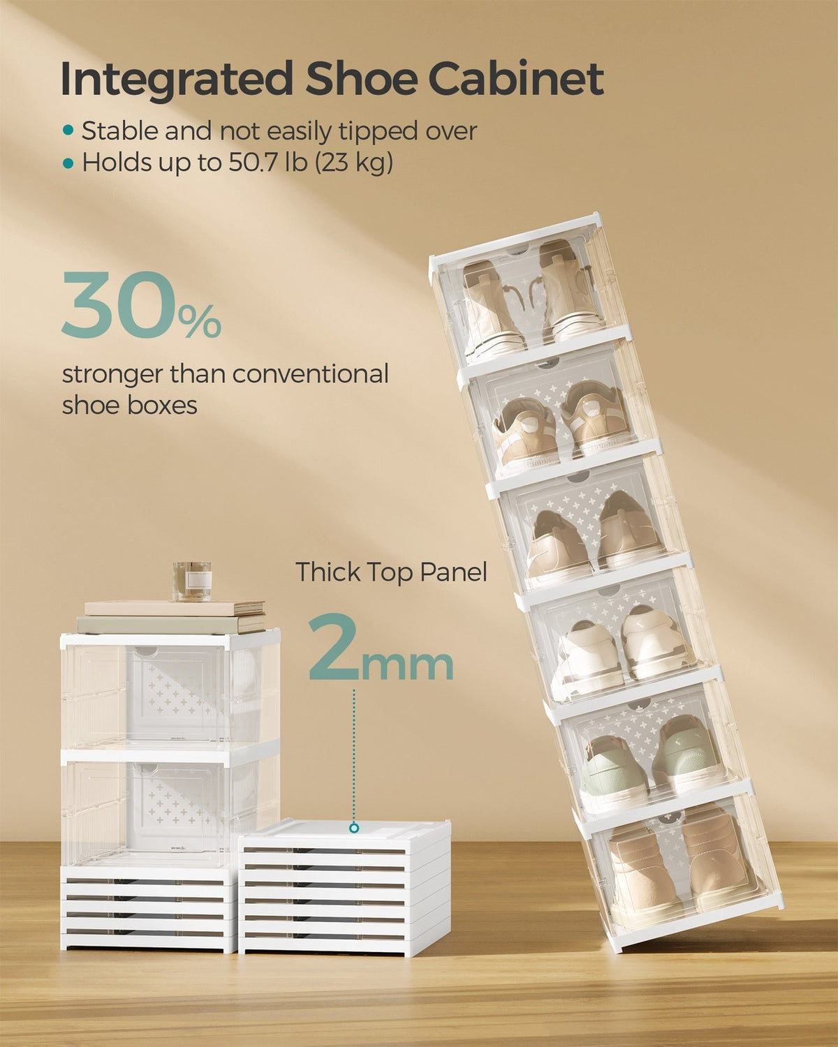 Pack Of Stackable Shoe Boxes - product photo 13