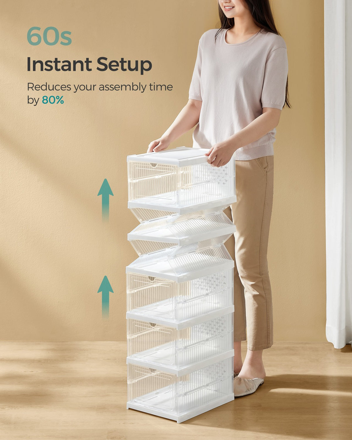 Pack Of Stackable Shoe Boxes - product photo 28