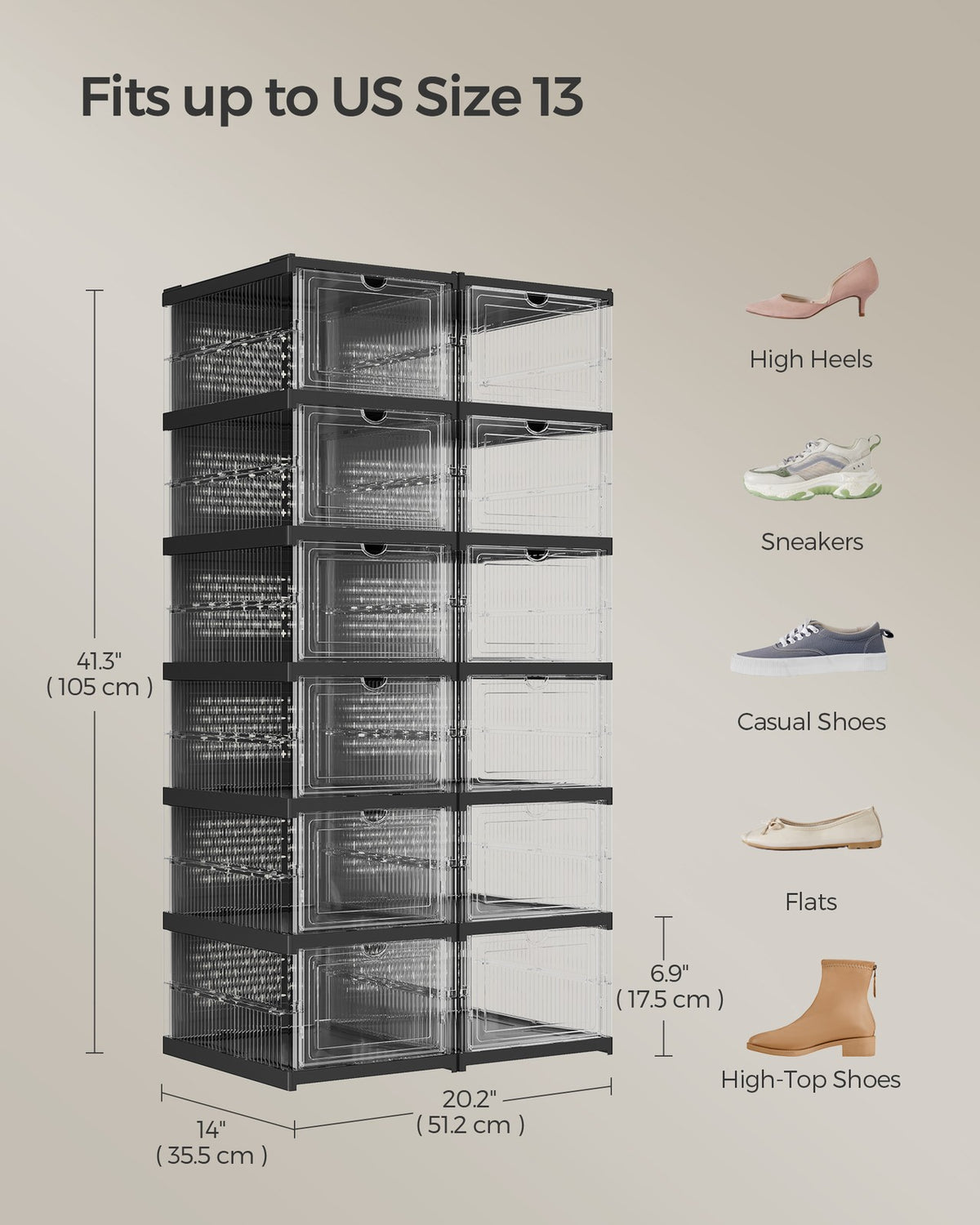 Pack Of Stackable Shoe Boxes - product photo 39