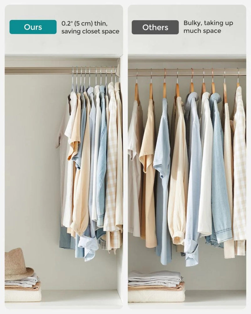 Plastic Coat Hangers Pack Of 50 – product view 7 | Ridgefield Furniture