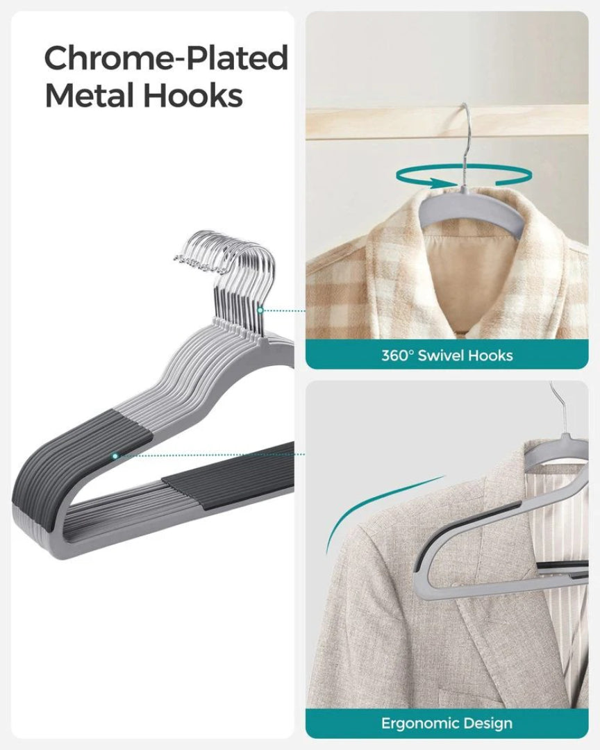 Plastic Coat Hangers Pack Of 50 – product view 14 | Ridgefield Furniture