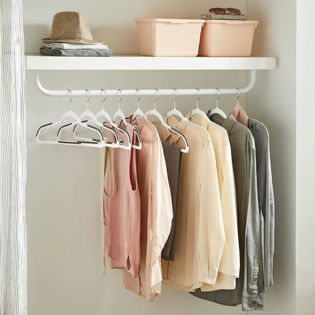 Plastic Coat Hangers Pack Of 50 – product view 21 | Ridgefield Furniture