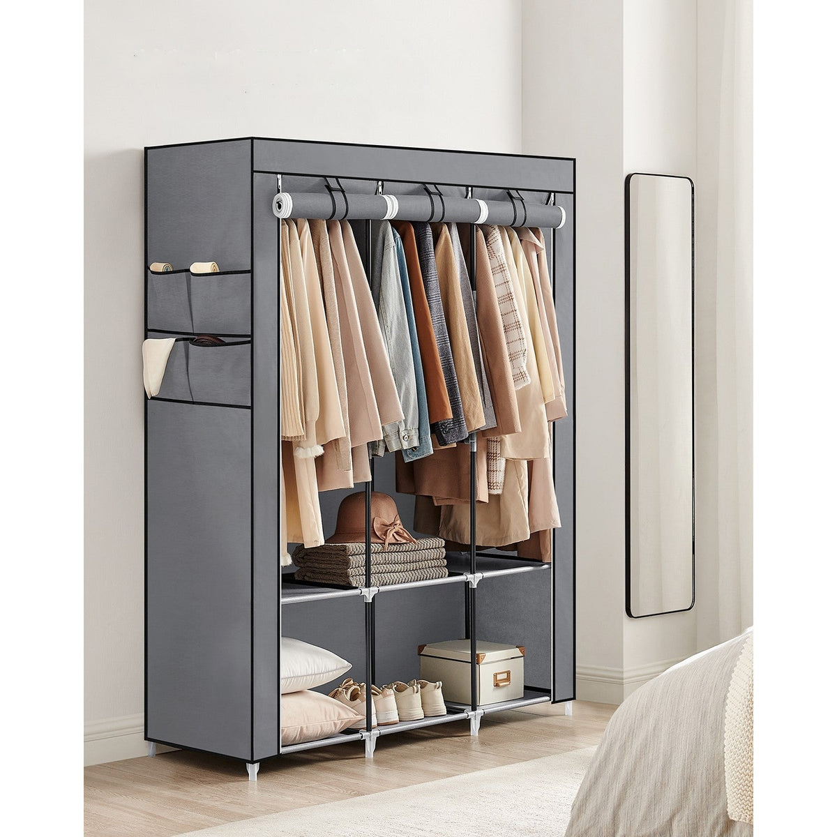 Portable Closet With 3 Shelves - product photo 02