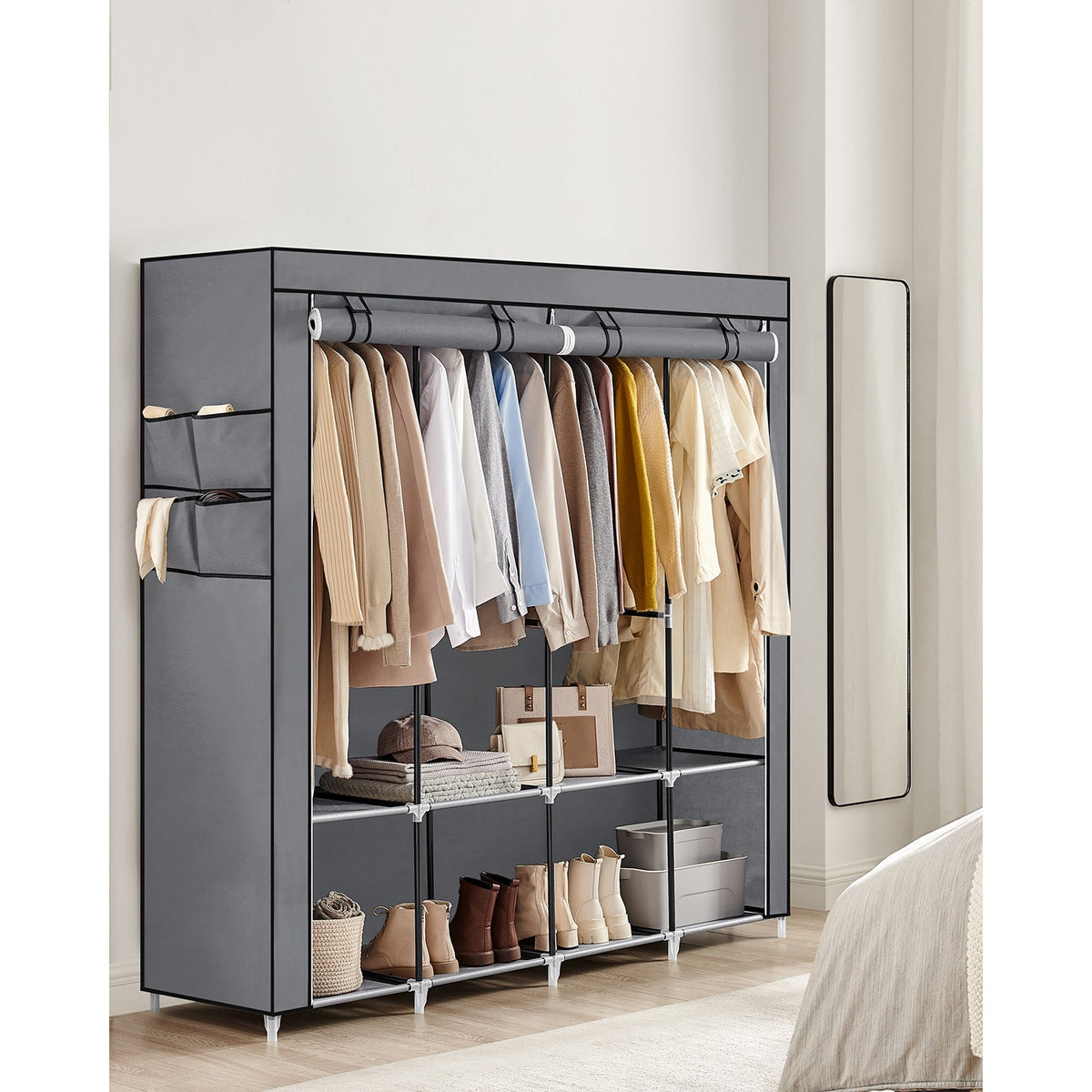 Portable Closet With 3 Shelves - product photo 21