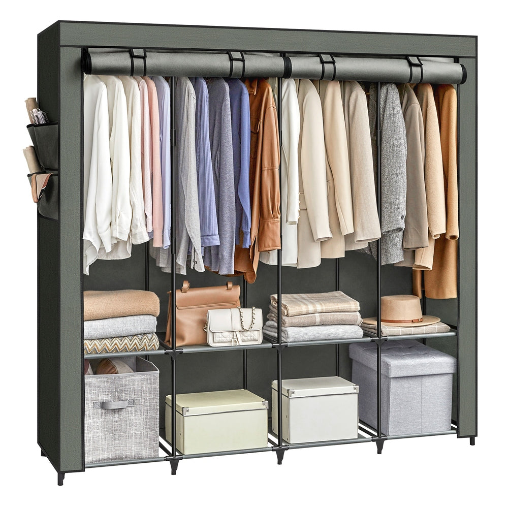 Portable Closet With 3 Shelves - product photo 40