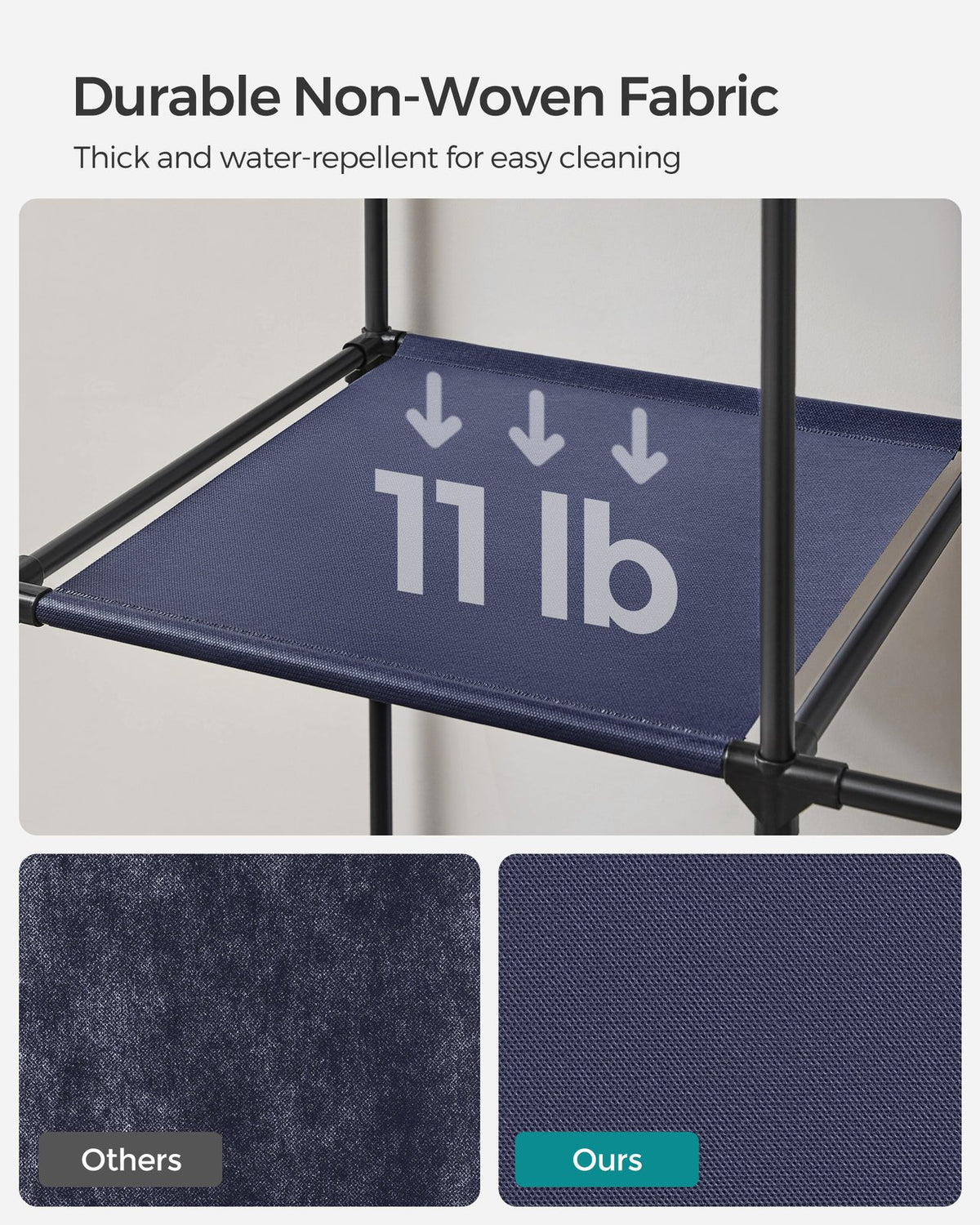 Portable Closet With 3 Shelves - product photo 52