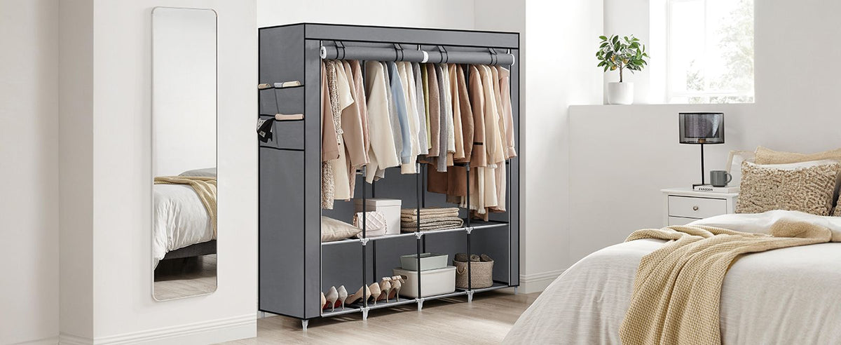 Portable Closet With 3 Shelves - product photo 62