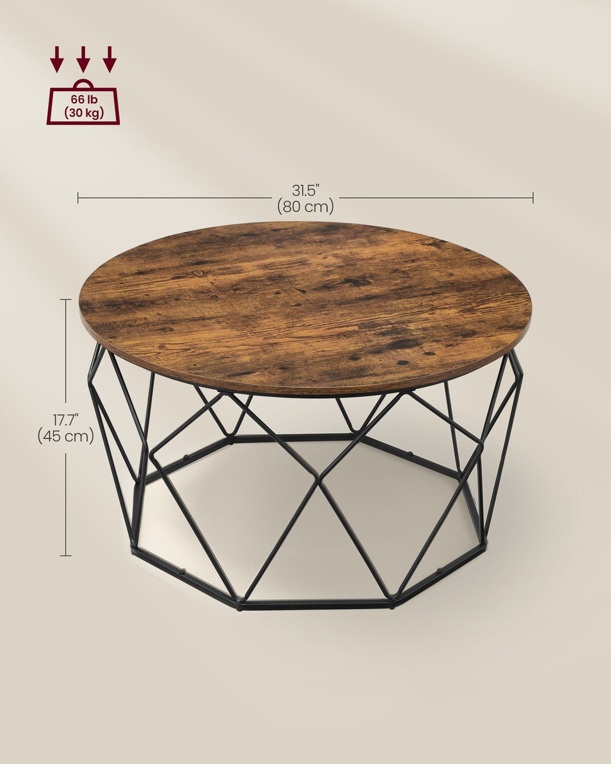 Round Coffee Table - product photo 07