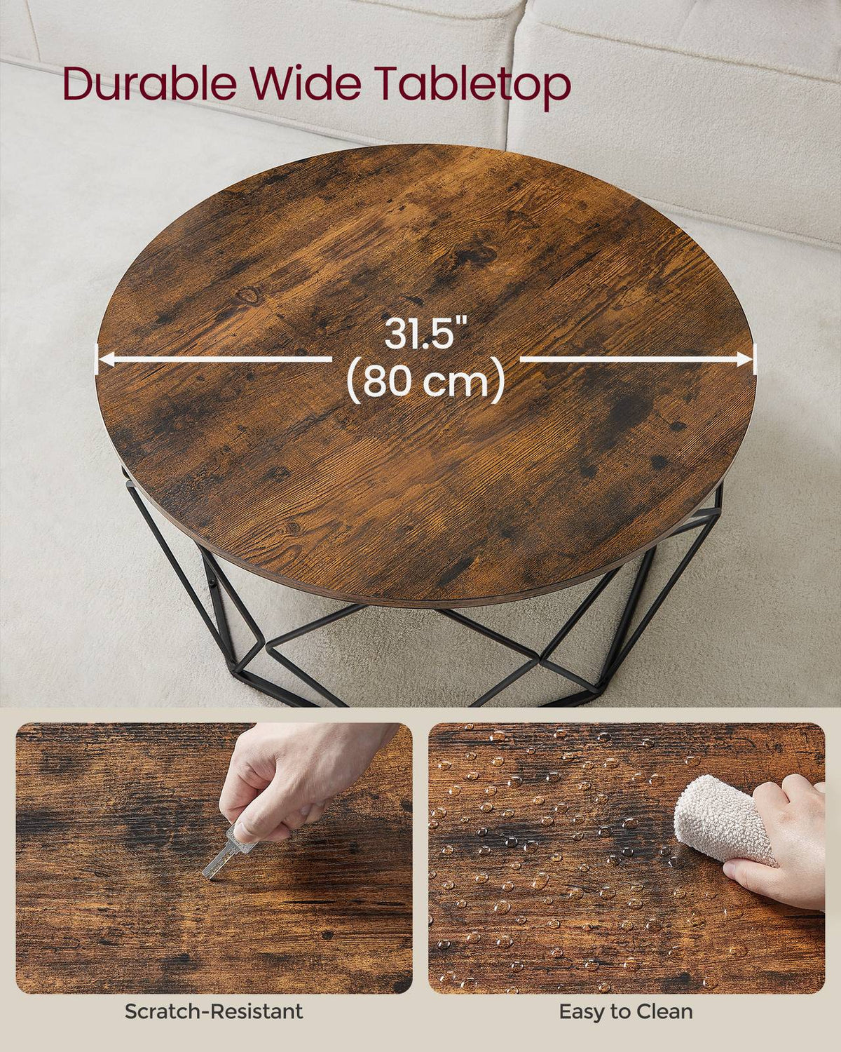 Round Coffee Table - product photo 15