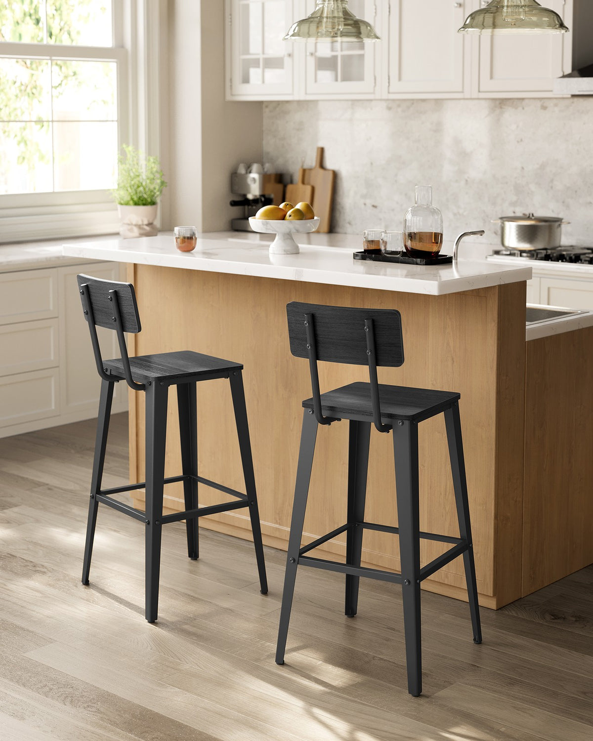 Set Of 2 Bar Stools - product photo 04