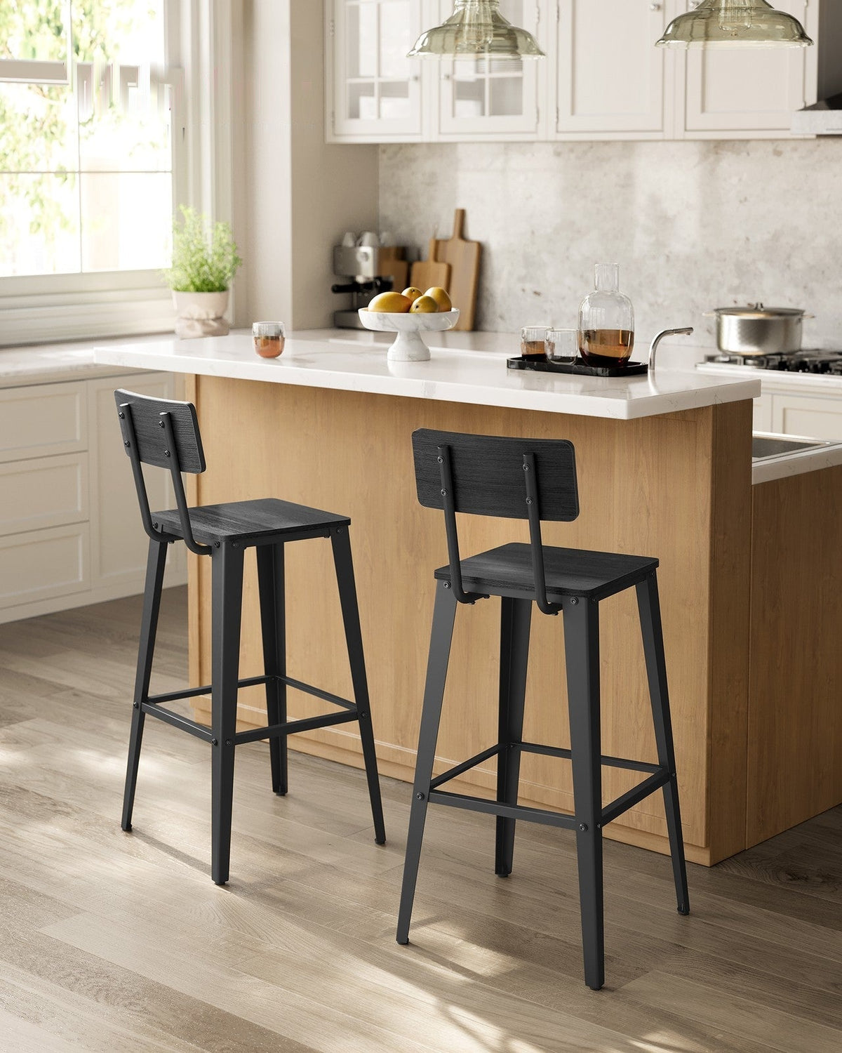 Set Of 2 Bar Stools - product photo 05