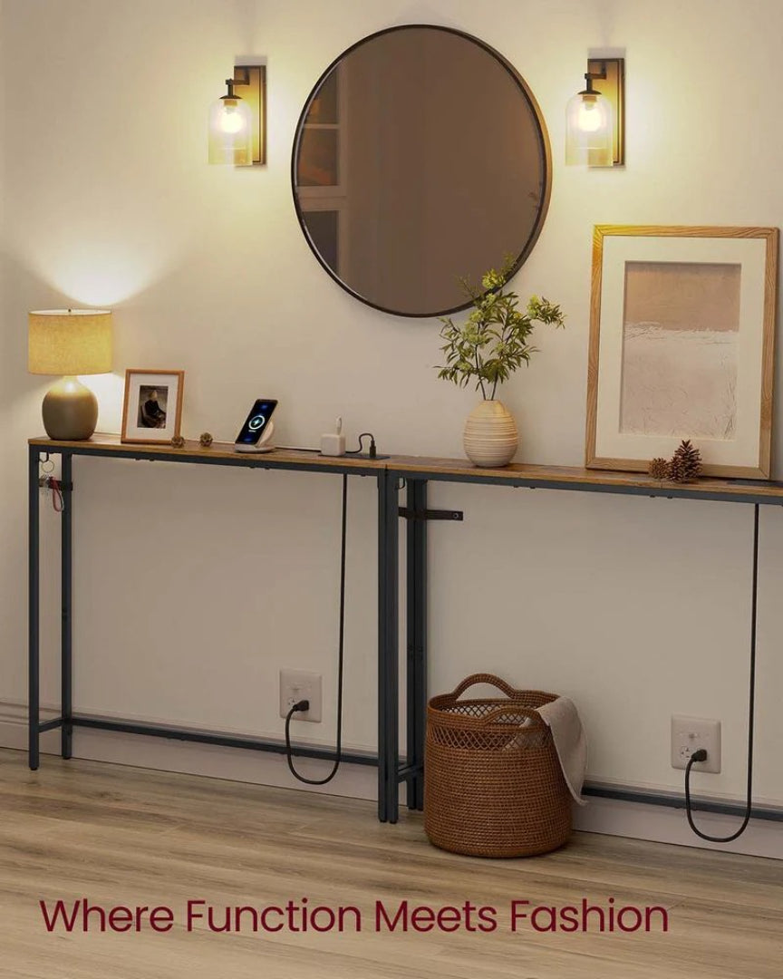 Console Table Set Of 2 With Power Outlets – product view 4 | Ridgefield Furniture