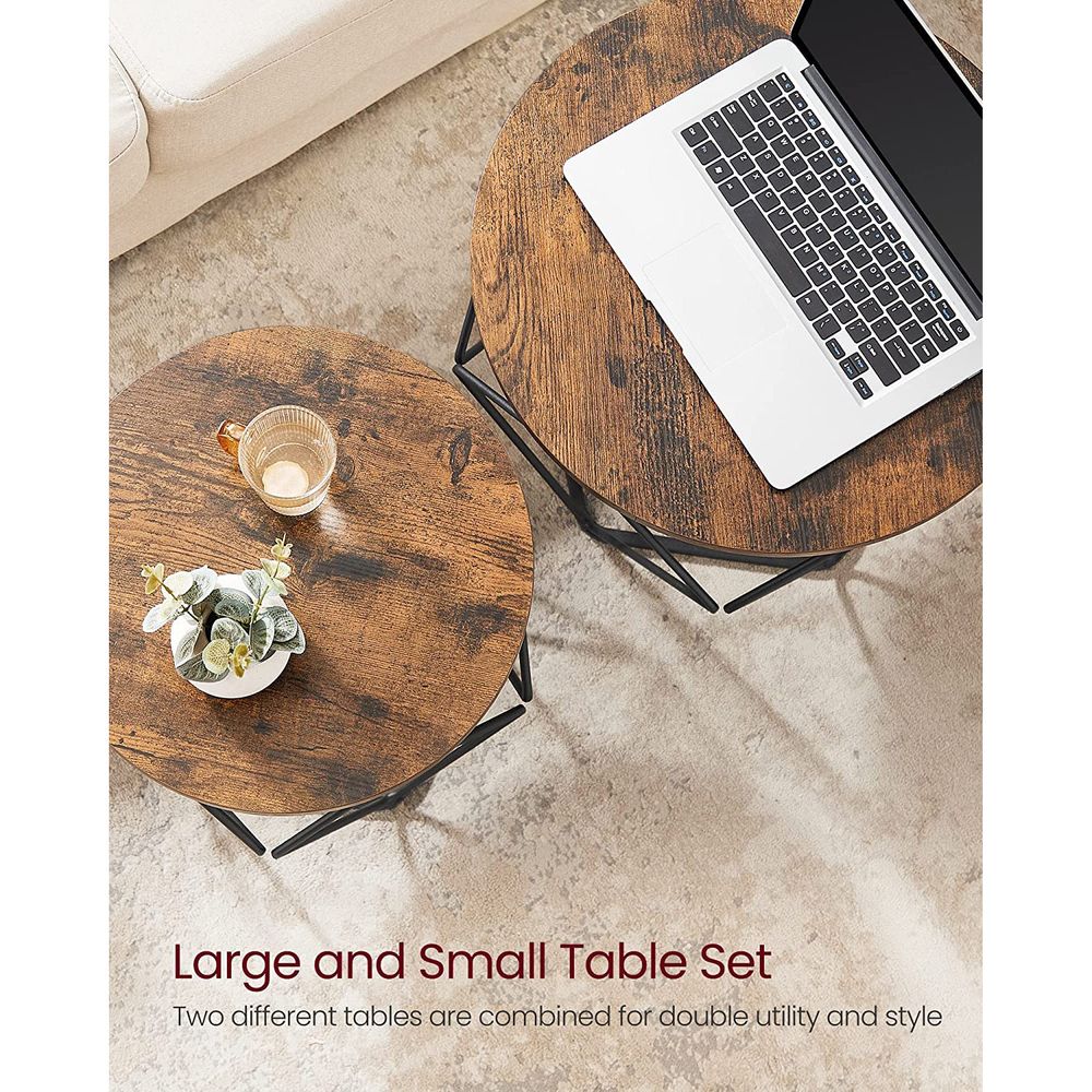 Set Of 2 Small Coffee Table - product photo 19
