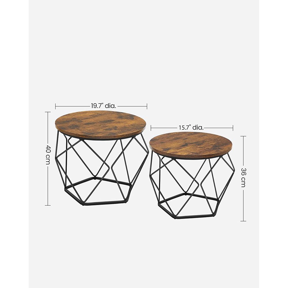 Set Of 2 Small Coffee Table - product photo 22